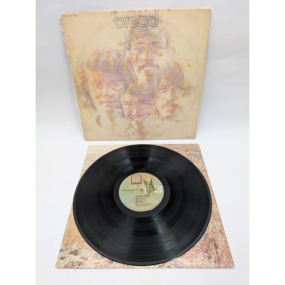 Bread Guitar Man Vinyl LP 1972 Elektra Records EKS-75047 Soft Rock David Gates